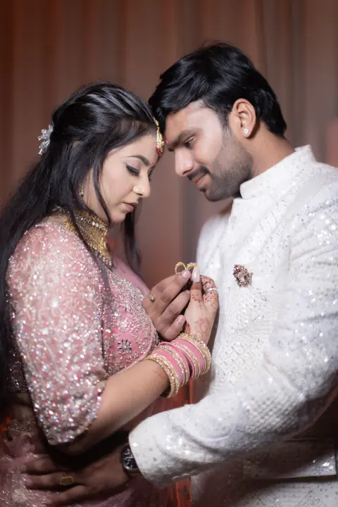 Ring ceremony and engagement photography in Gurgaon by Chirag Photo World
