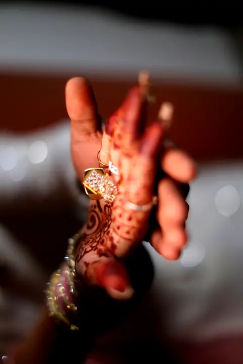 Ring ceremony and engagement photography in Gurgaon by Chirag Photo World